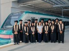Egresan 151 técnicos ferroviarios del CONALEP para fortalecer el Tren Maya y la movilidad nacional: Mario Delgado