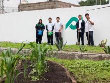 Impulsan la educación ambiental mediante la instalación de huertos escolares en planteles CONALEP de la CDMX